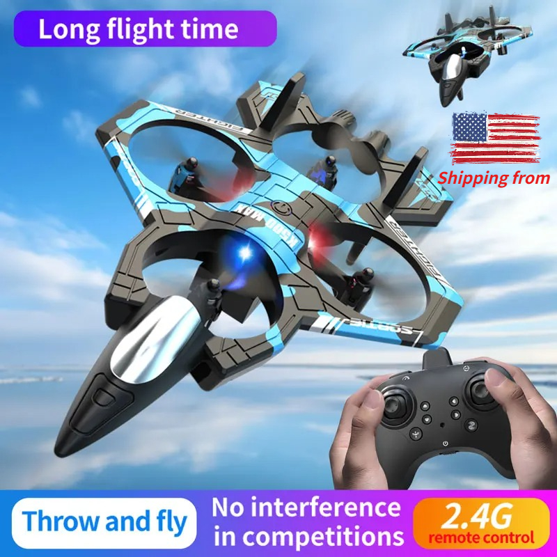 Drone Rc Fighter Jet - K500MAX Glider Flying Helicopter RC Hobby