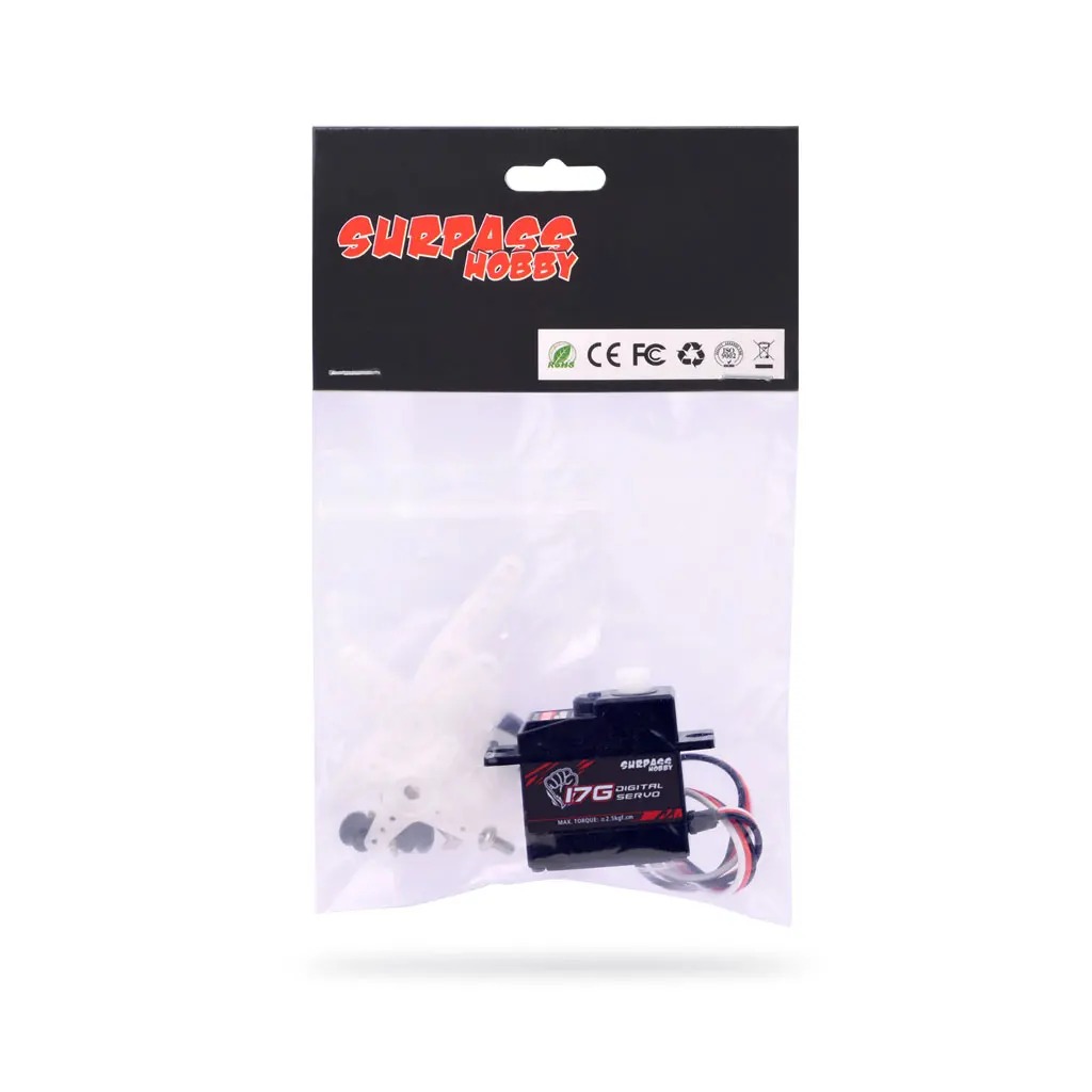 Drone Motor Rc Car - SURPASS HOBBY 17G Digital Servo Plastic