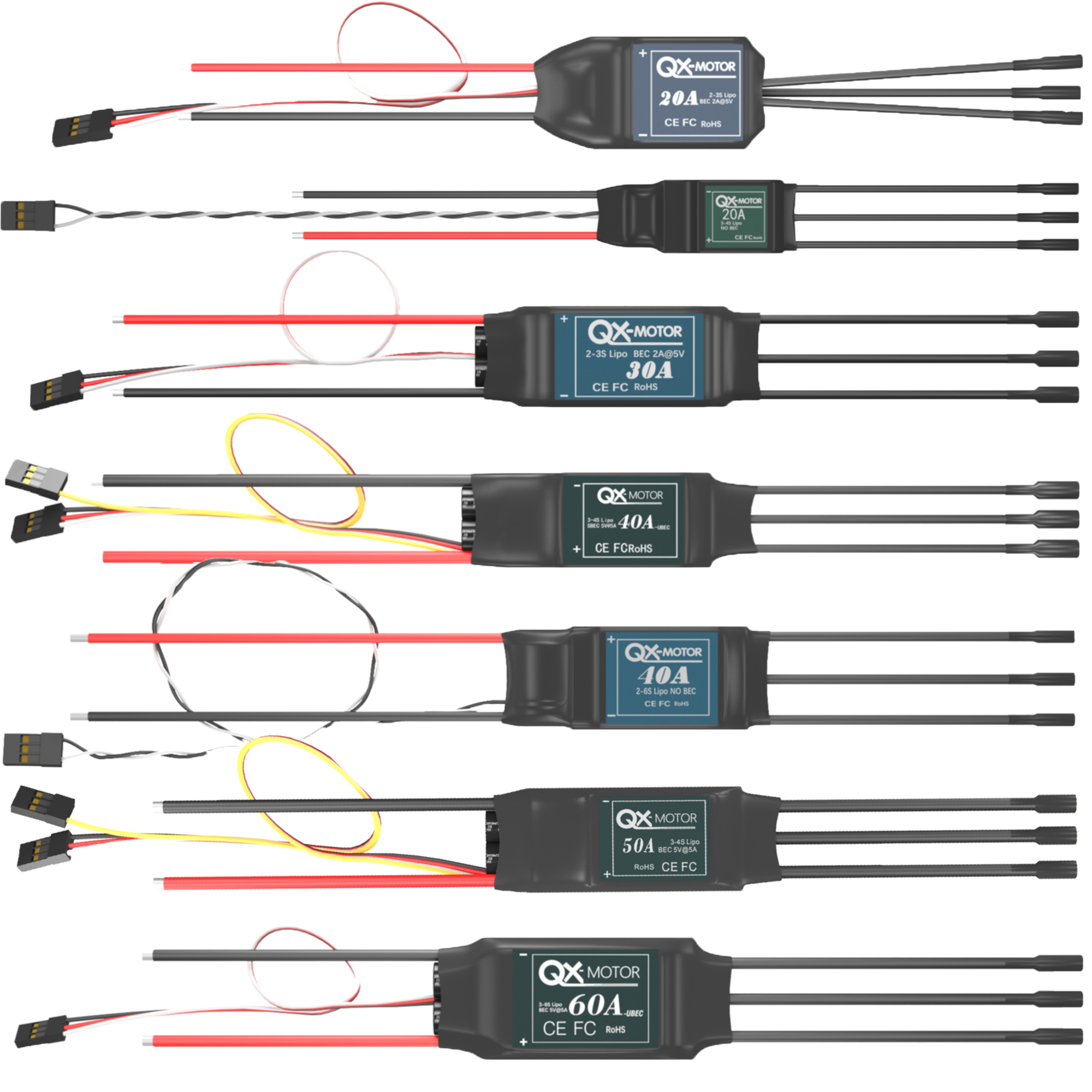 Drone Rc Quadcopter Controller - QX-MOTOR Brushless ESC series Electronic speed