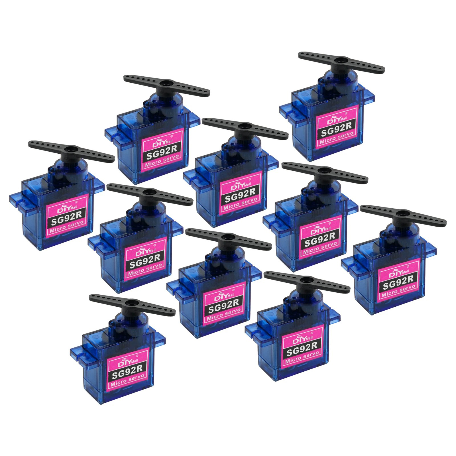 Drone Motor Rc Car - 10pcs/lot SG92R Micro Servo 9g 4.8V-6V