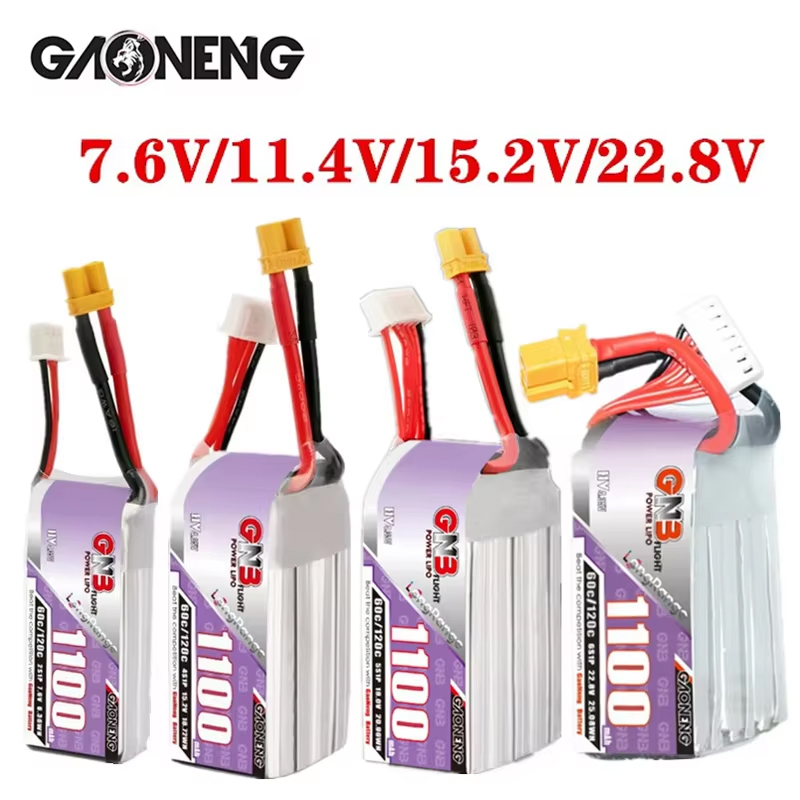 Drone Rc Quadcopter Controller - GNB 1100mAh 2S 3S 4S 6S