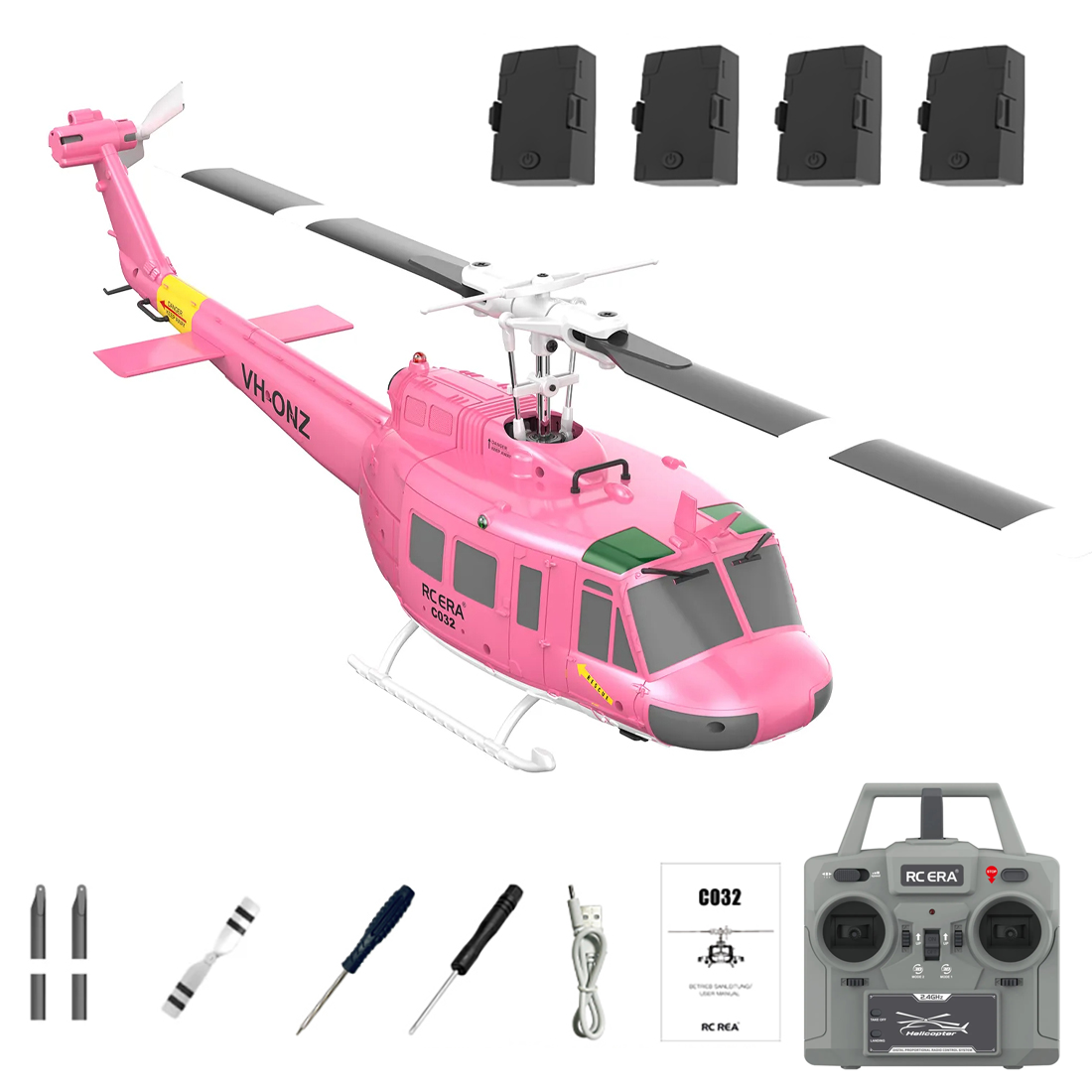 Drone Shahed Rc - C032 6CH Brushless RC Helicopter Flybarless