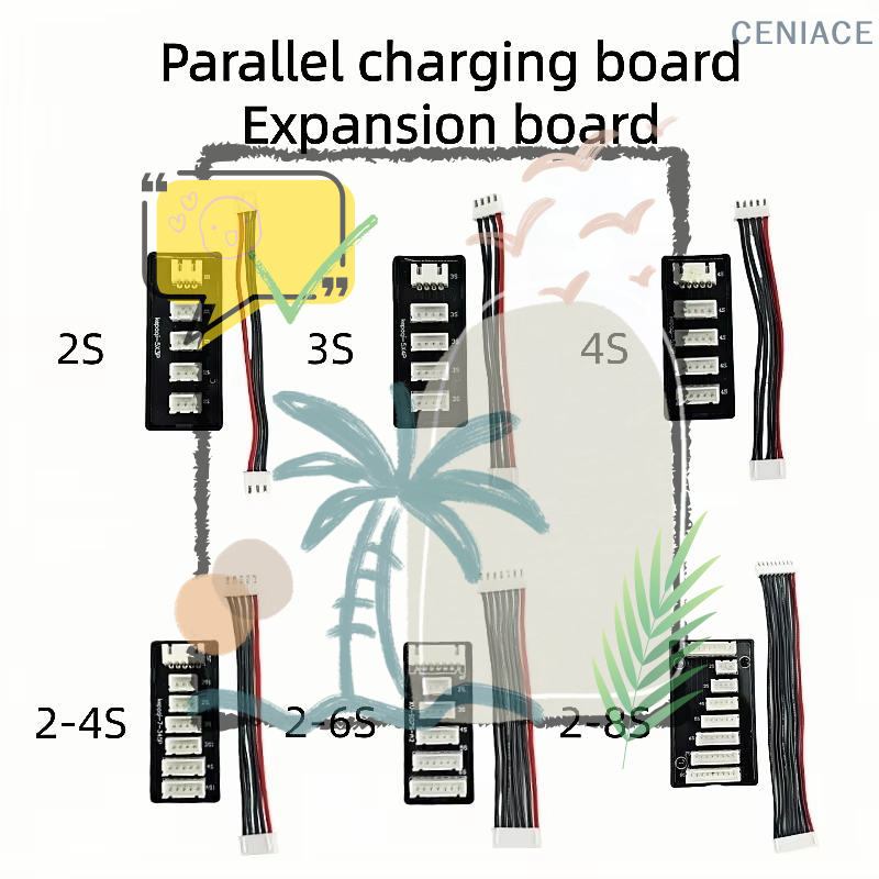 Parallel Charge Lipo Batteries - Lipo Parallel Charging Board บทวิจารณ์และราคา