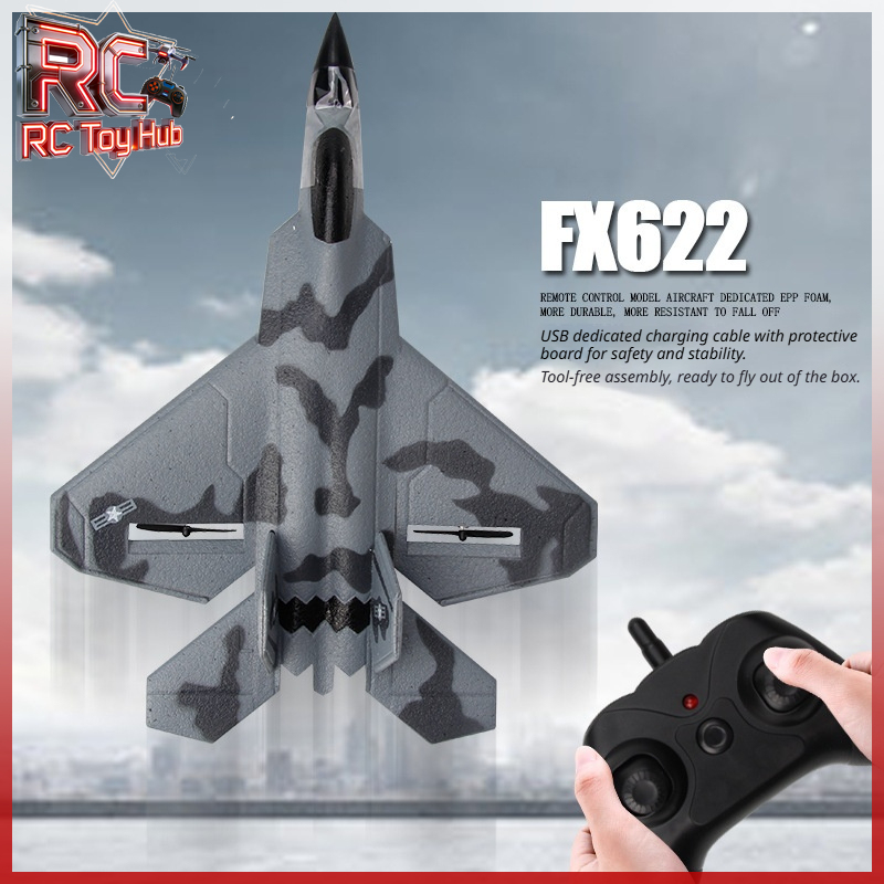Fx622 RC Fighter Jet Foam Glid - Drone Rc Fighter Jet บทวิจารณ์และราคา