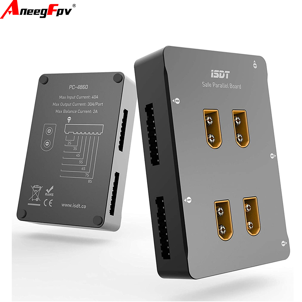 ISDT 1-8S XT60 Safe Parallel C - Lipo Parallel Charging Board บทวิจารณ์และราคา