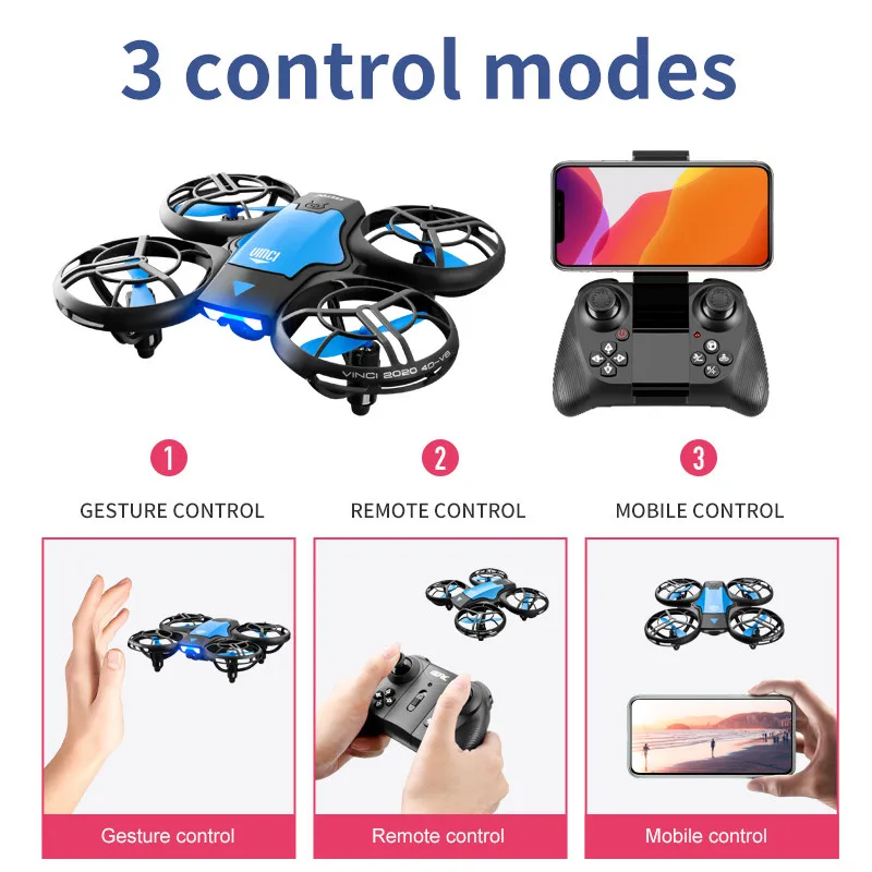 V8 New Mini Drone 4K Professio - Drone Rc Cable บทวิจารณ์และราคา