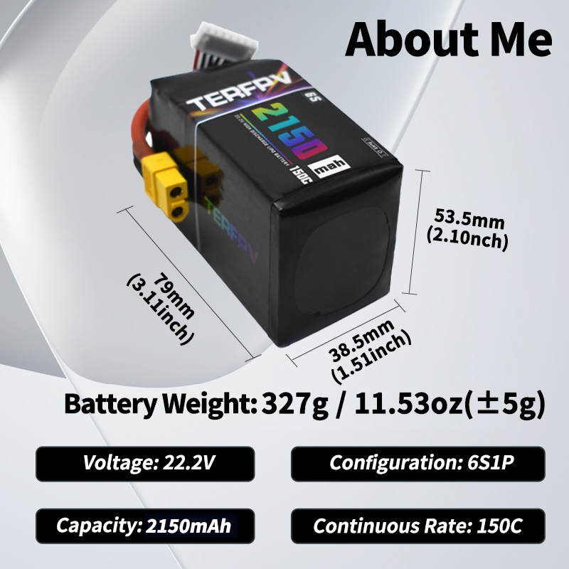 TERFPV Lipo Battery 6S 22.2V 1 - Nano Quad Fpv บทวิจารณ์และราคา
