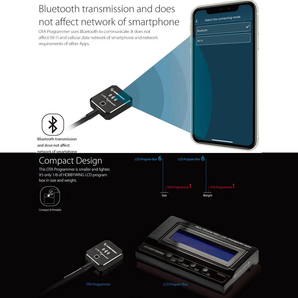 Hobbywing Bluetooth Programmer - Drone Motor Rc Car บทวิจารณ์และราคา