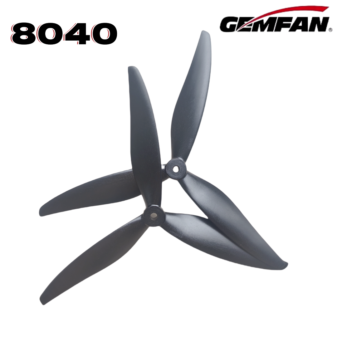 Gemfan 8040 8X4X3 3-blade 8-in - Drone Rc Parts บทวิจารณ์และราคา