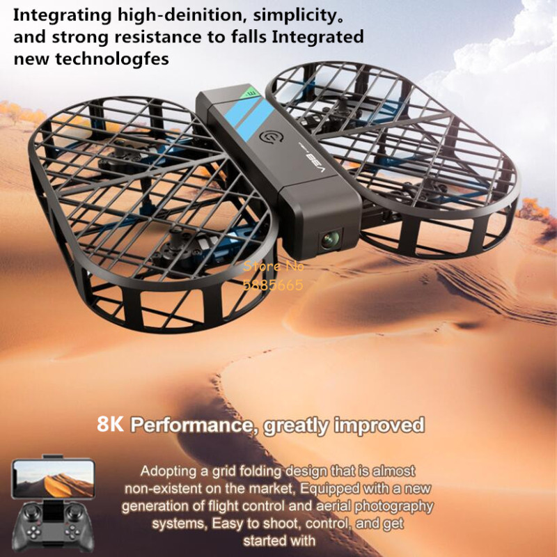 8K HD Camera 360° Protection O - Drone Rc Cable บทวิจารณ์และราคา