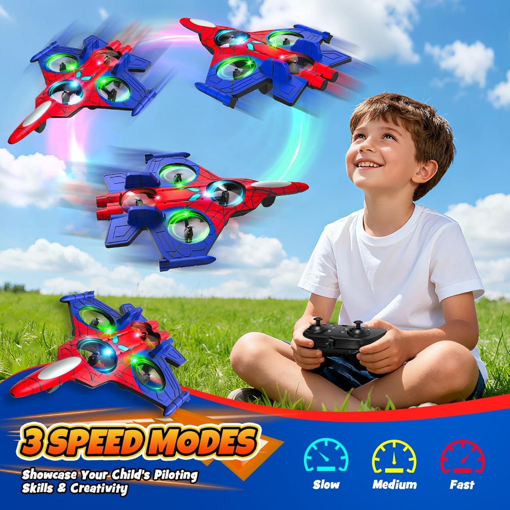 Foam RC Airplane for Kids 8-12 - Drone Rc Fighter Jet บทวิจารณ์และราคา
