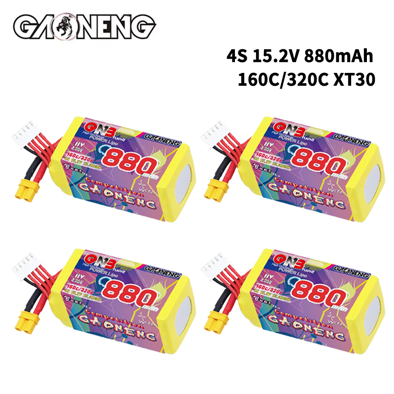 GNB 4S 880mAh 15.2V 160C/320C  - Nano Quad Fpv บทวิจารณ์และราคา