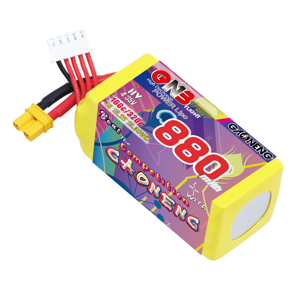 GNB 4S 880mAh 15.2V 160C/320C  - Nano Quad Fpv บทวิจารณ์และราคา