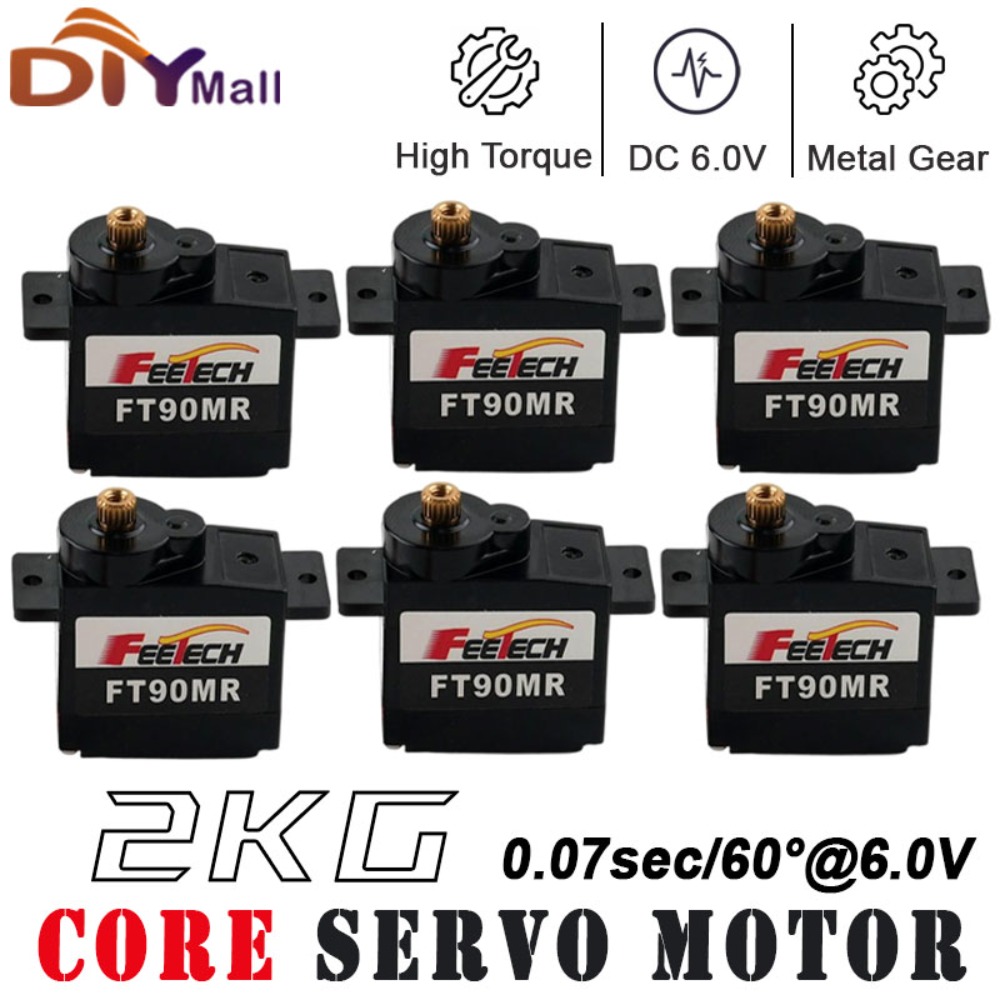 1/2/4 PCS Feetech FT90M Digita - Drone Motor Rc Car บทวิจารณ์และราคา