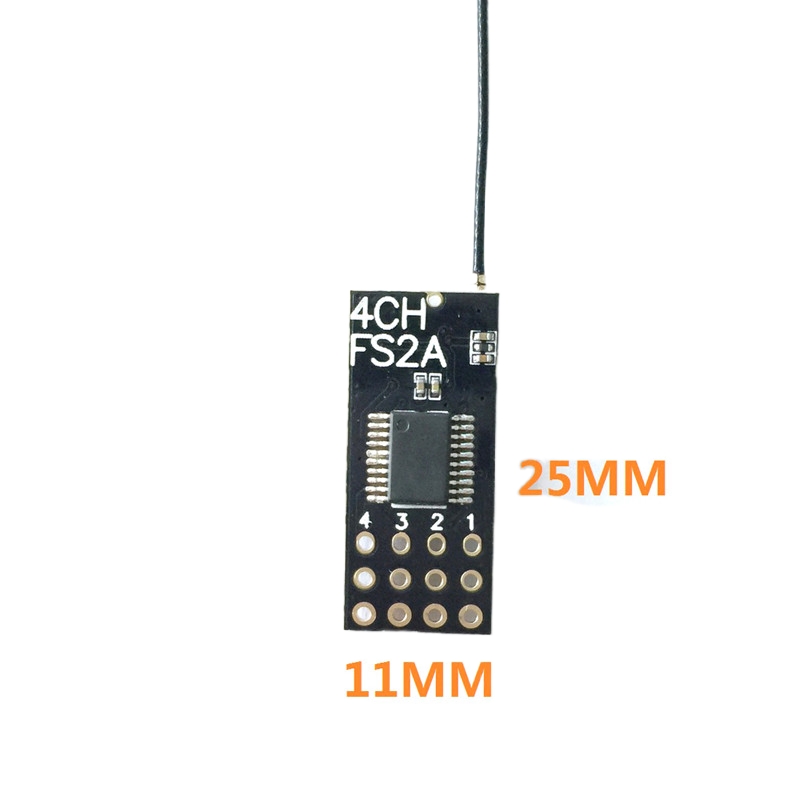 Flysky FS2A Mini Receiver 4CH  - Nano Quad Fpv บทวิจารณ์และราคา