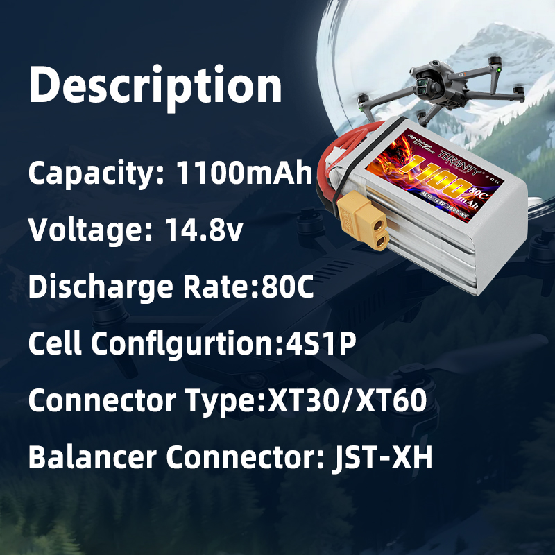 TERANTY 4S 1100mAh 80C/160C Li - Nano Quad Fpv บทวิจารณ์และราคา