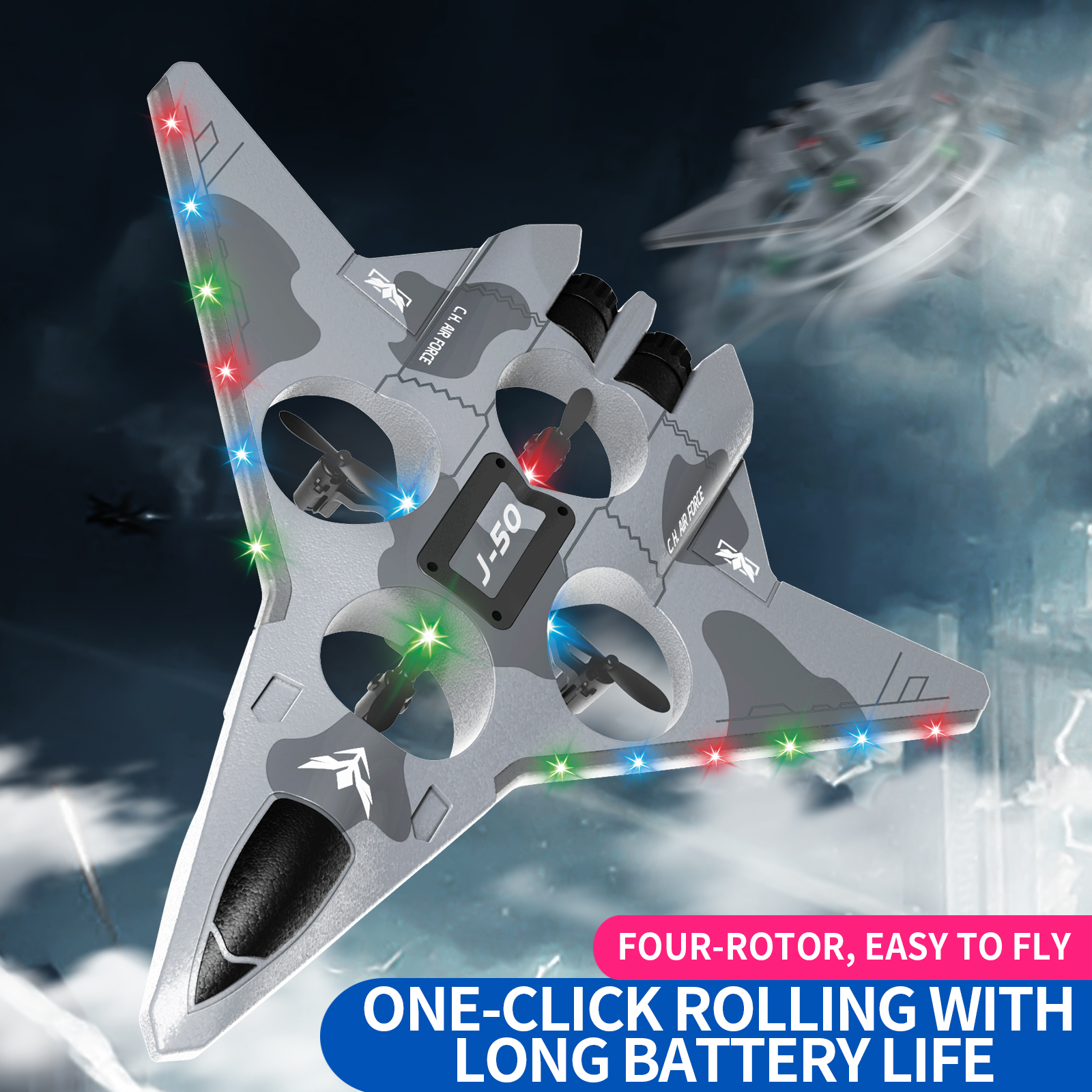 Drop-Proof RC Fighter Jet Dron - Drone Rc Fighter Jet บทวิจารณ์และราคา