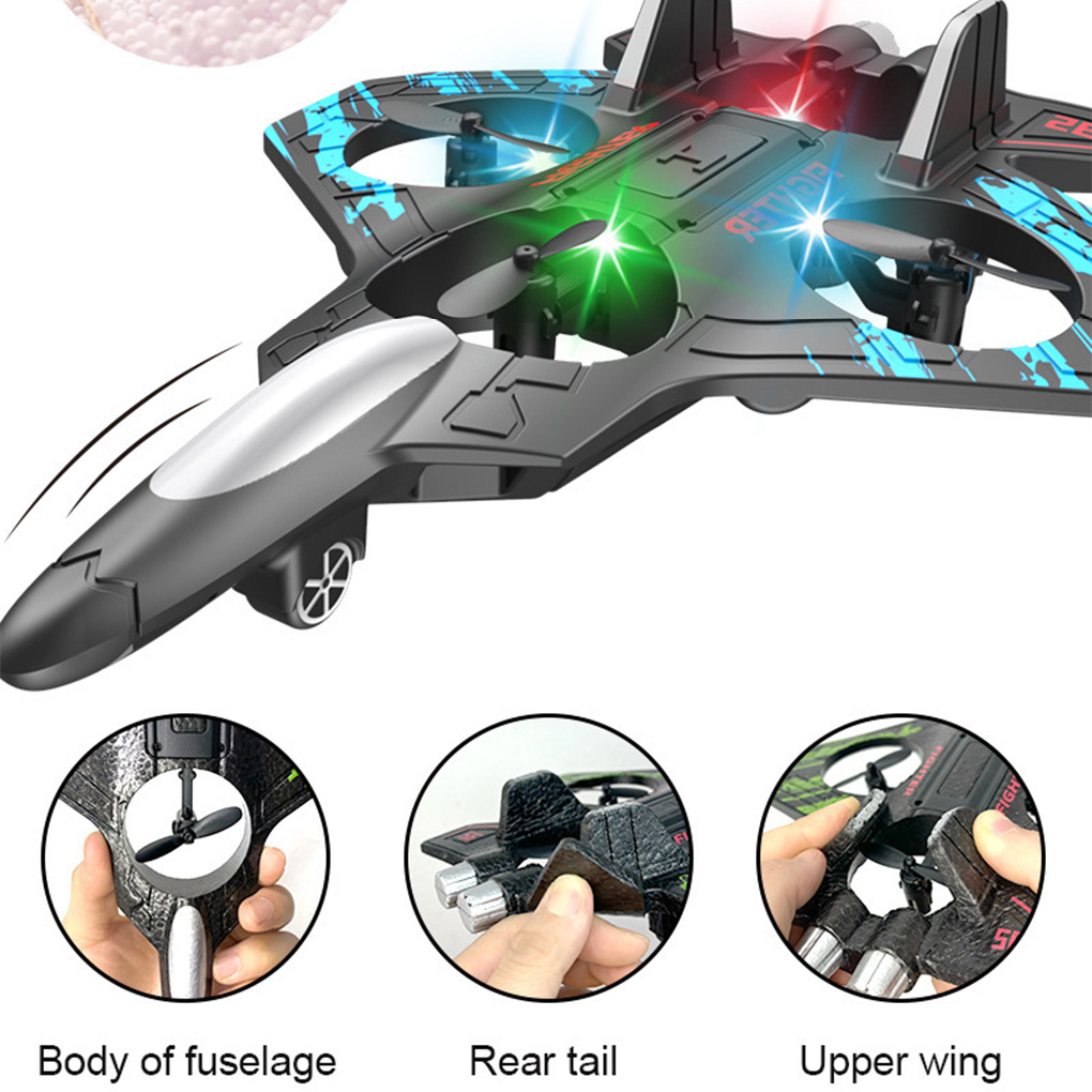 RC Aircraft EPP Toy Foam Fight - Drone Rc Fighter Jet บทวิจารณ์และราคา