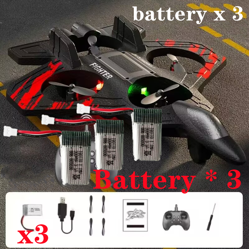 2.4G Stunt Remote Control Glid - Drone Rc Fighter Jet บทวิจารณ์และราคา