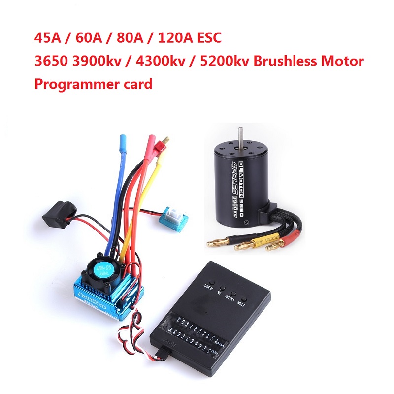 3650 3900kv 4300kv 5200KV Brus - Drone Motor Rc Car บทวิจารณ์และราคา