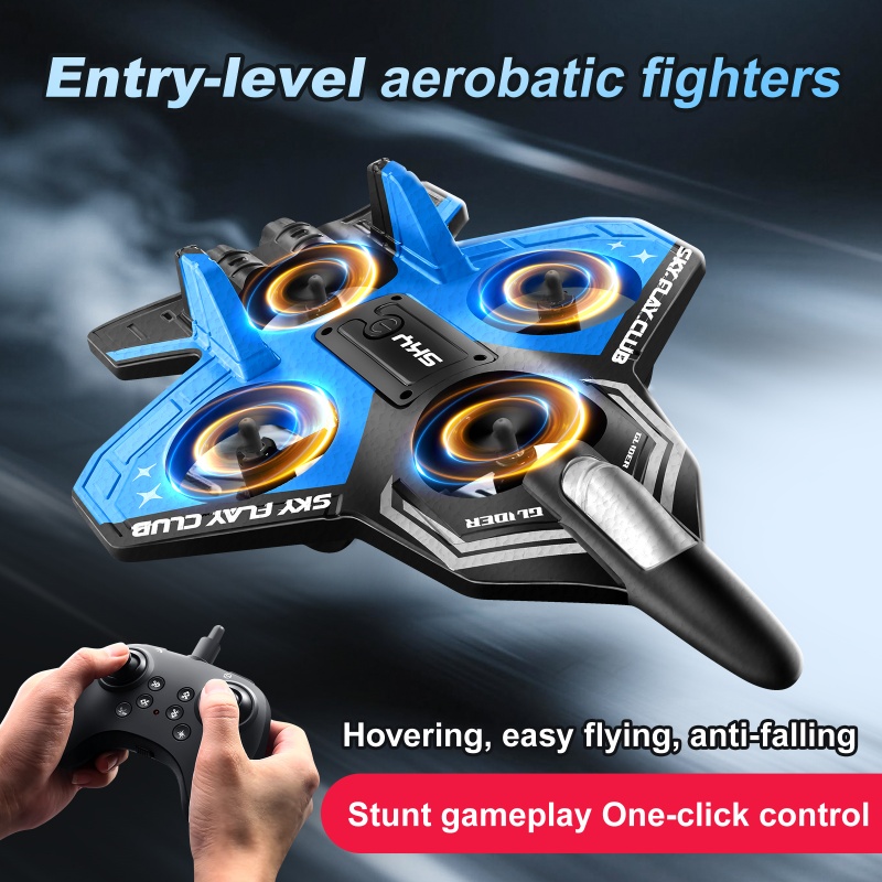 New  Glider Flying Helicopter  - Drone Rc Fighter Jet บทวิจารณ์และราคา