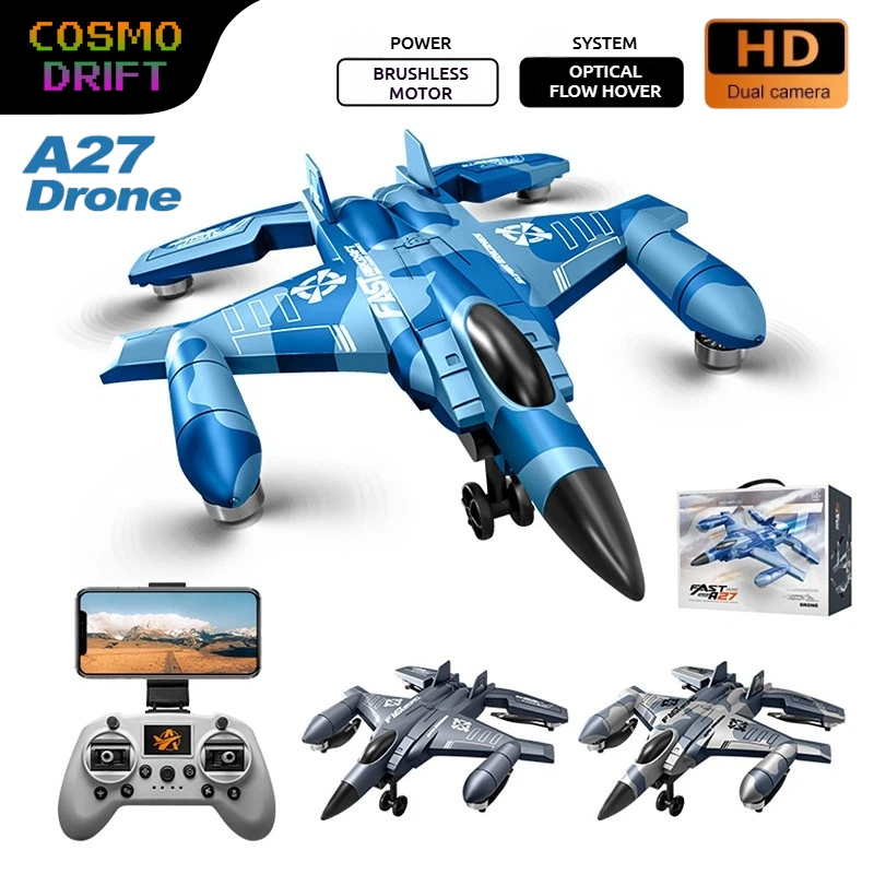 A27 Fighter Jet RC Plane Brush - Drone Rc Fighter Jet บทวิจารณ์และราคา