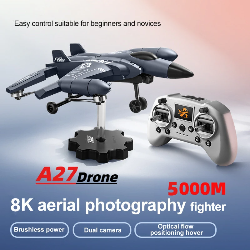 A27 Fighter Jet RC Plane Brush - Drone Rc Fighter Jet บทวิจารณ์และราคา
