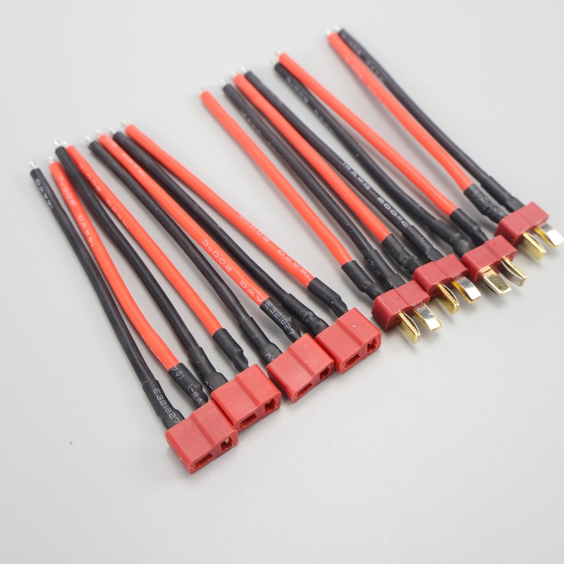 4 /8 /16 Pcs 10CM T-Plug Male  - Drone Motor Rc Car บทวิจารณ์และราคา