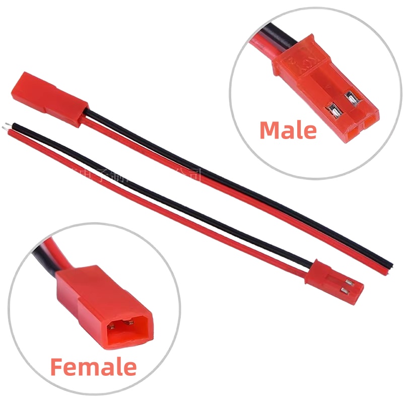 20pcs 10 Pairs JST 2P Connecto - Drone Rc Cable บทวิจารณ์และราคา