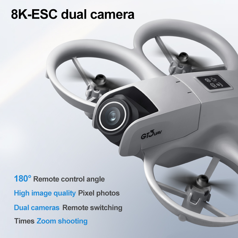New GT3 Mini RC Drone 8K 5G Ae - Drone Rc Cable บทวิจารณ์และราคา