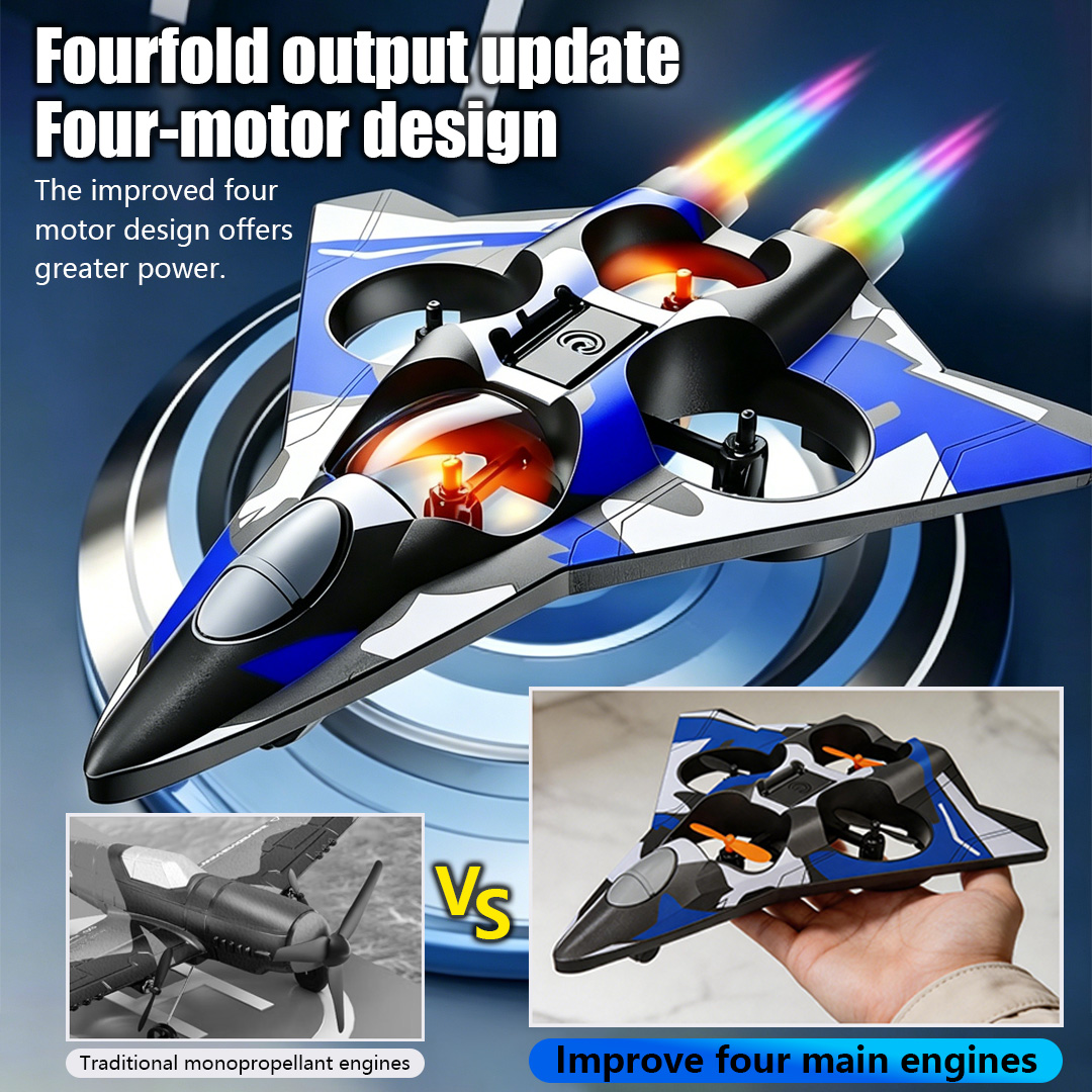 Foam Aircraft Stunt Helicopter - Drone Rc Fighter Jet บทวิจารณ์และราคา