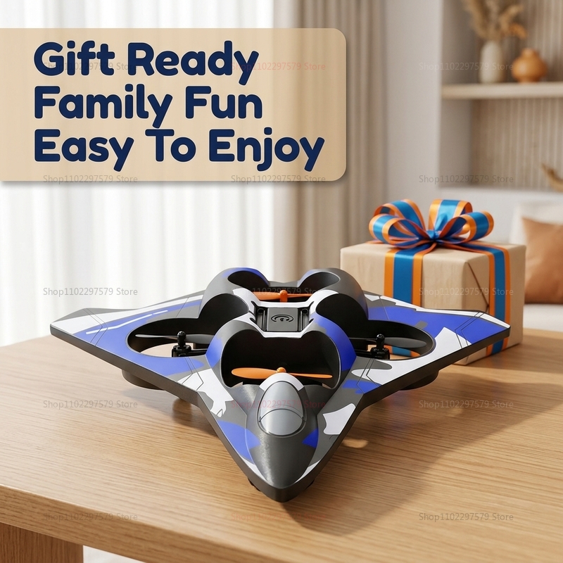 Foam Aircraft Stunt Helicopter - Drone Rc Fighter Jet บทวิจารณ์และราคา