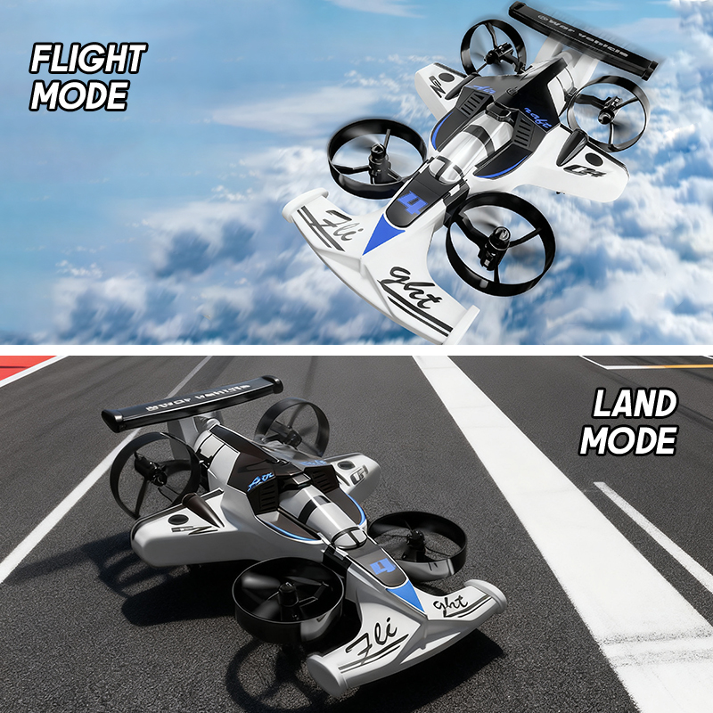 2in1 Mini Drone Air-Ground Fly - Drone Motor Rc Car บทวิจารณ์และราคา