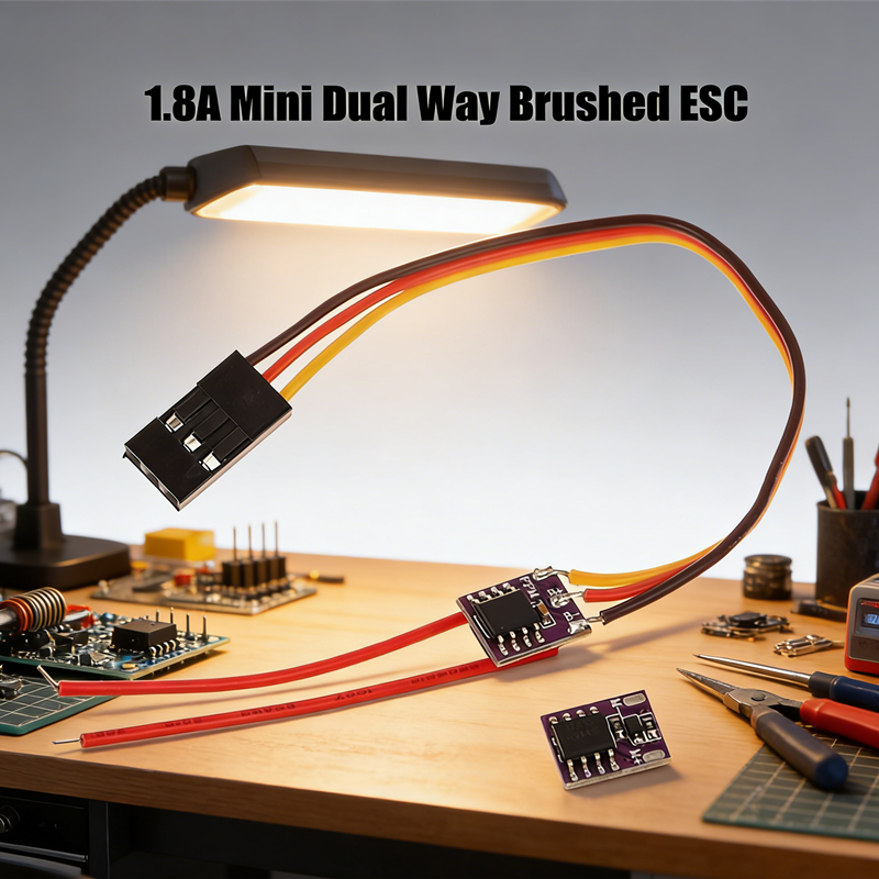 NEW 1S 1.8A Brushed ESC Dual W - Drone Motor Rc Car บทวิจารณ์และราคา