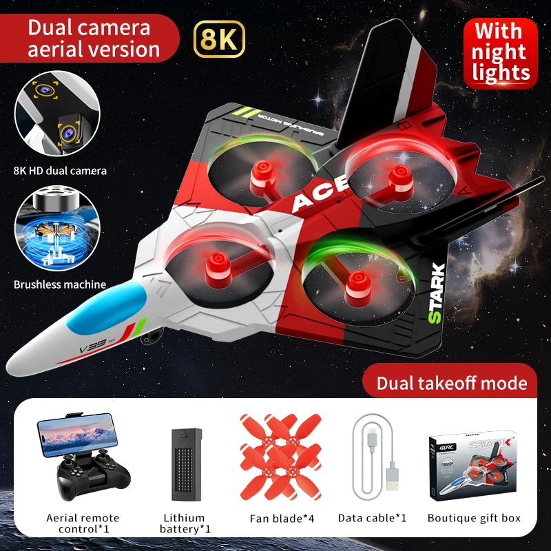 RC Plane Aero Jet Dron Remote  - Drone Rc Fighter Jet บทวิจารณ์และราคา