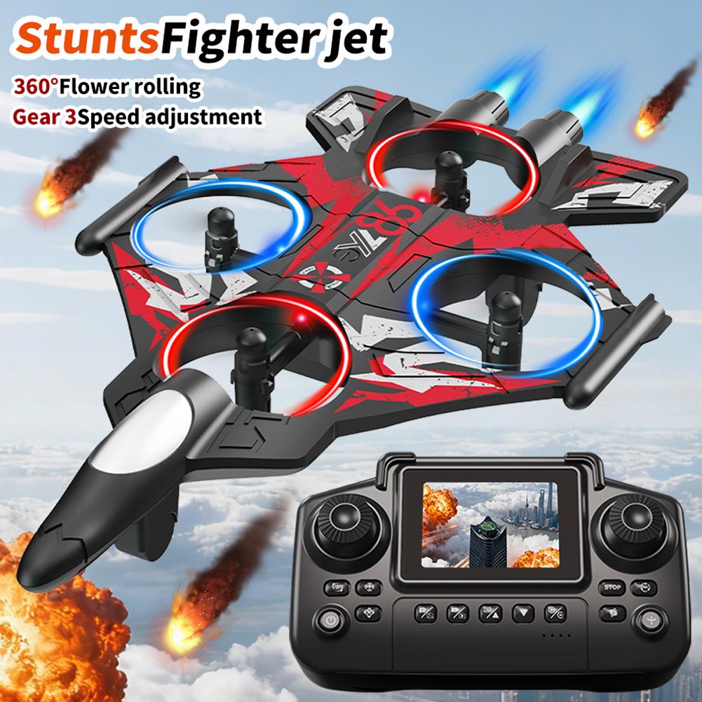 2.4G Remote Control Aircraft E - Drone Rc Fighter Jet บทวิจารณ์และราคา